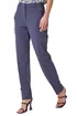 Roman Dark Grey Long Straight Leg Stretch Trouser - 14 Image 1