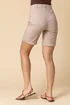 Roman Natural Elastic Waist Turn Up Stretch Shorts - 16 Image 2