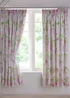 Dreams & Drapes Wisteria Pink Pencil Pleat Curtains With Tie-Backs - 66W X 72D (168x183cm) Image 1