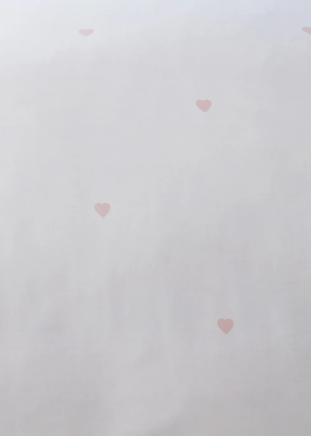 Serene Decorative Heart Pink Duvet Cover Set - Single Image 3