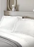 Serene Renaissance White Duvet Cover Set - Single Image 1