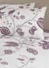 Dreams & Drapes Design Samira Purple Duvet Cover Set - Single Image 4