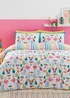 Fusion Tropical Flamingo Pink Duvet Cover Set - Single Image 1