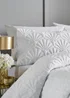 Serene Cavali Pinsonic White Duvet Cover Set - Single Image 2