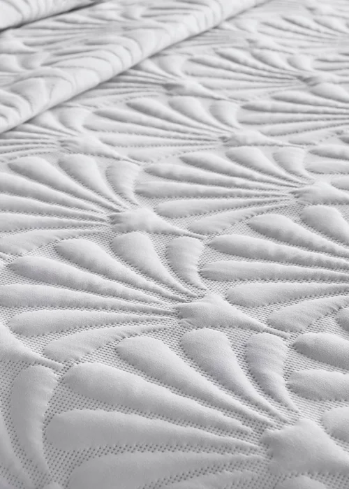Serene Cavali Pinsonic White Duvet Cover Set - Single Image 3
