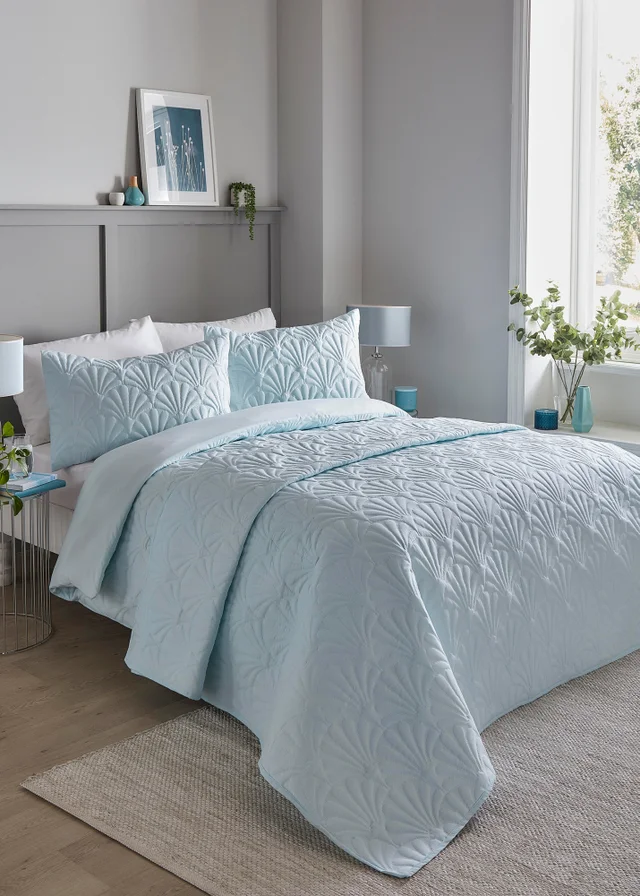Serene Cavali Pinsonic Blue Duvet Cover Set