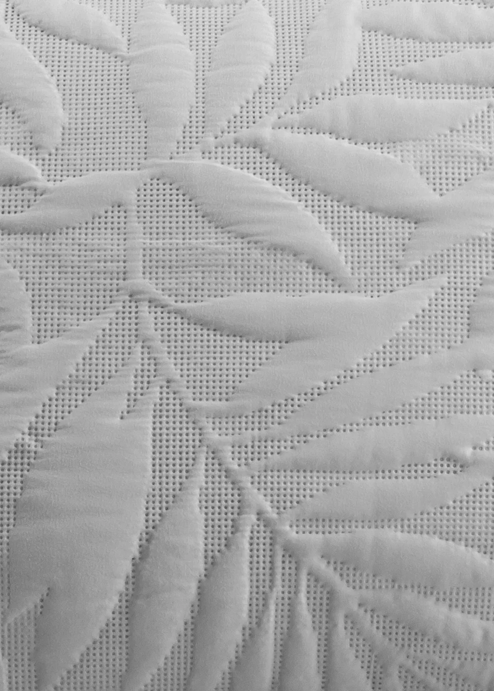 Serene Luana Soft Touch Silver Duvet Cover Set - Single Image 4