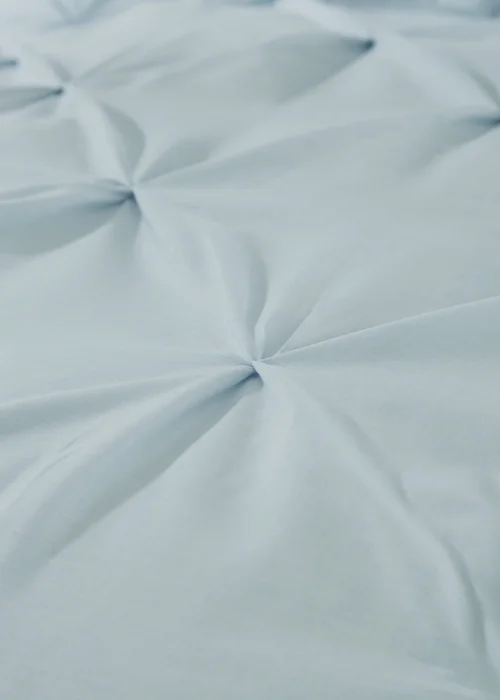 Serene Lara Duck Egg Blue Duvet Cover Set - Single Image 2