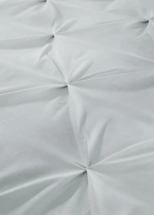 Serene Lara Silver Duvet Cover Set - Single Image 2