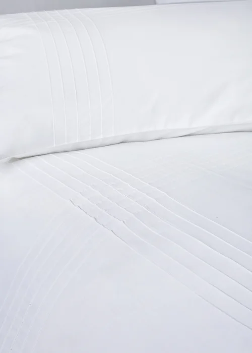 Serene Amalfi White Duvet Cover Set - Single Image 2