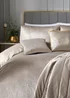 Laurence Llewelyn-Bowen Montrose Velvet Linen Duvet Cover Set - Double Image 4