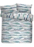 Fusion Clifton Blue Duvet Cover Set - Single Image 4