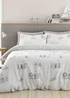 Fusion Beach Huts Natural Duvet Cover Set - Single Image 1