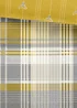 Dreams & Drapes Lodge Connolly Check Brushed Cotton Yellow Duvet Cover Set - Single Image 3