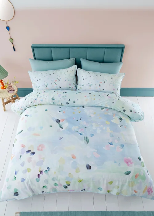 Appletree Style Alfresco Blue Duvet Cover Set - Single Image 5