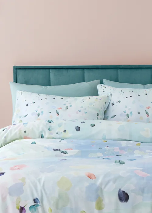 Appletree Style Alfresco Blue Duvet Cover Set - Single Image 3