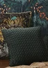 Laurence Llewelyn-Bowen Amory Velvet Green Filled Cushion (43cm x 43cm) - 43W X 43D Image 1