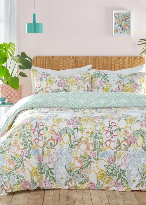 furn. Taormina Floral Duvet Cover Set - King Image 4
