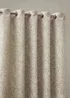 Wylder Nature Bali Botanical Jacquard Eyelet Curtains Natural - ZAC Image 3