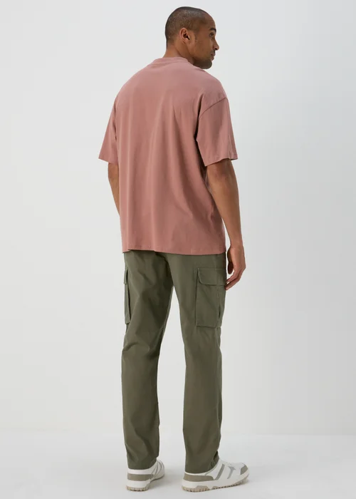 Khaki Cargo Trousers - 30 Waist Regular Image 2