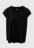Souluxe Black V Neck T Shirt - Small Image 5