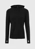Souluxe Black Zip Up Hoodie - Small Image 5