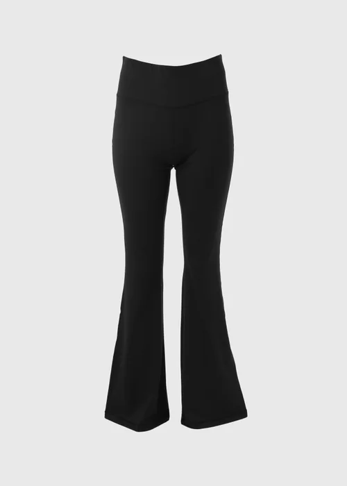 Souluxe Black Flare Leggings - 8 Image 5
