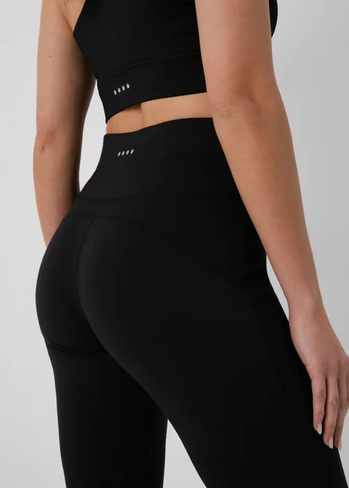 Souluxe Black Flare Leggings - 8 Image 3