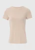 Beige Fitted T-Shirt - Size 24 Image 5