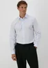 Taylor & Wright Blue Stripe Slim Fit Shirt - Small Image 1