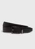 Black Reversible Textured Belt - Small Image 1
