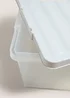 Grey Lid Storage Box (27 Litres) Image 2