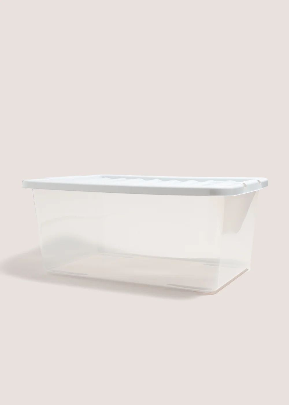 Grey Lid Storage Box (45 Litres) Image 1