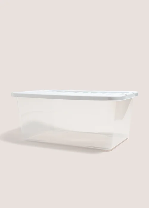 Grey Lid Storage Box (45 Litres) Image 1