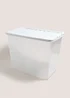Grey Lid Storage Box (80 Litres) Image 1
