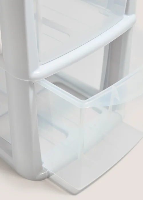 Grey Small Drawer Tower Image 2