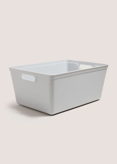 Grey Large Storage Tray Image 1