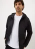Souluxe Black Zip Up Hoodie - Extra small Image 1