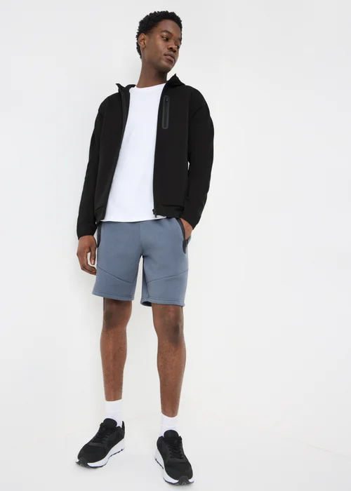 Souluxe Black Zip Up Hoodie - XS Image 2