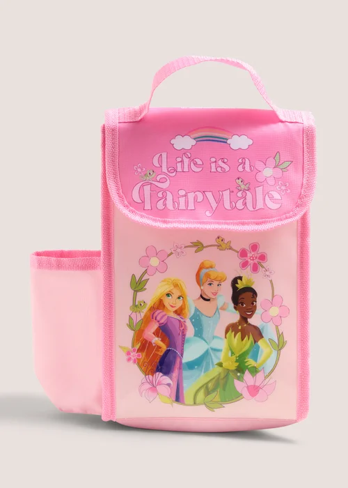 Disney Princess Pink Lunch Bag & Box Set Image 1
