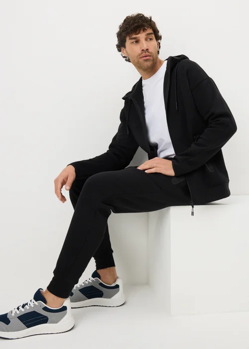 Souluxe Black Panel Joggers - Extra small Image 3