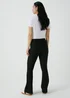 Black Flared Leggings - 8 Image 2