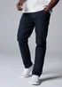 Dark Denim Slim Fit Jeans - 30 Waist Regular Image 2
