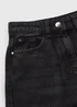 Girls Black Wide Leg Jeans (7-15yrs) - Age 7 Years Image 2