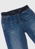 Boys Blue Ribbed Waist Jeans (1-7yrs) - 1 half year to 2 Image 2