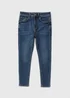 Boys Mid Wash Denim Skinny Jeans (7-16yrs) - Age 7 Years Image 1