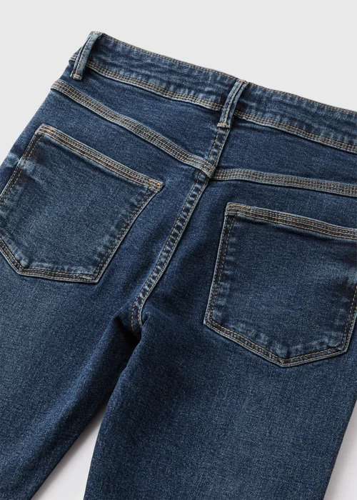 Boys Mid Wash Denim Skinny Jeans (7-16yrs) - Age 7 Years Image 2