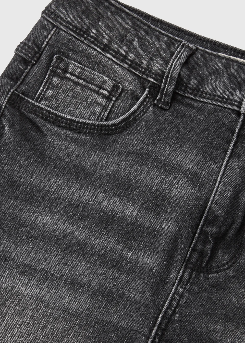 Boys Grey Denim Skinny Jeans (7-16yrs) - Age 7 Years Image 2