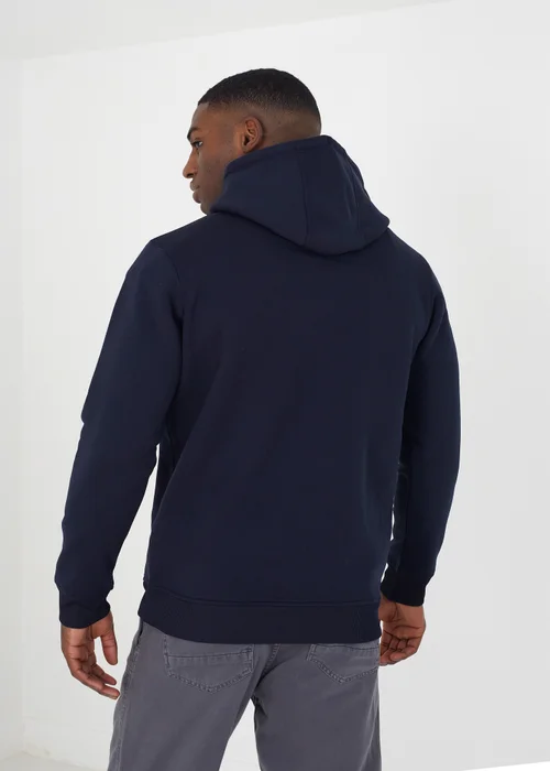 Brave Soul Navy Hoodie With Kangaroo Pocket - XL Image 2
