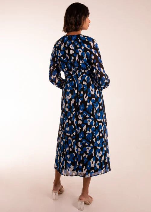 Blue Vanilla Blue Animal Keyhole Raglan Midi Dress - 16 Image 4